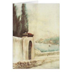 Road Gargnano to San Gaudenzio, D.H. Lawrence