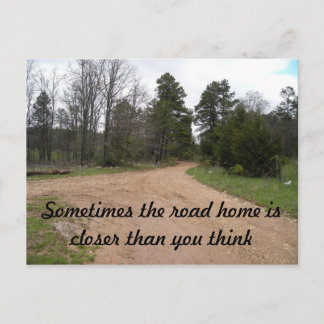 Road Home Postcard