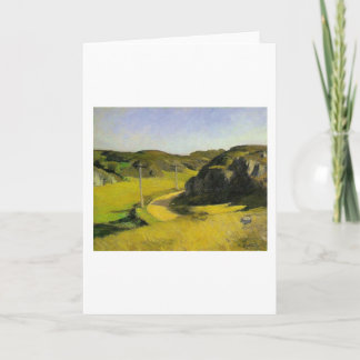 Road in Maine - Edward Hopper Card