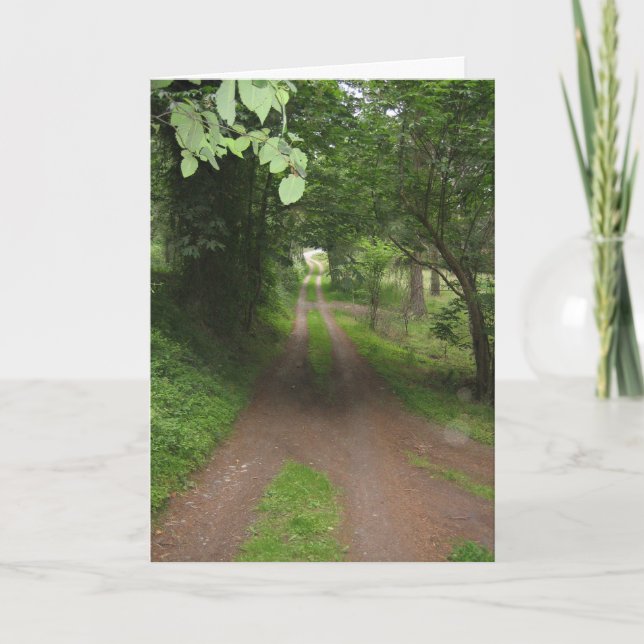 road less travelled card (Front)