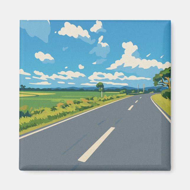 Road Magnet (Front)