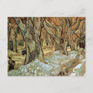 Road Menders, Vincent van Gogh Fine Art Postcard