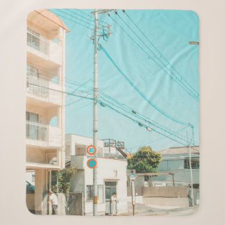 ROAD NEAR HOUSE SHERPA BLANKET