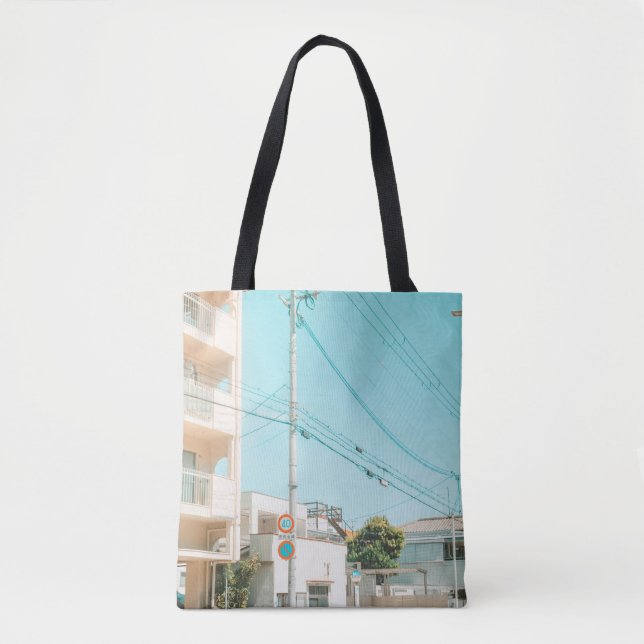 ROAD NEAR HOUSE TOTE BAG (Front)