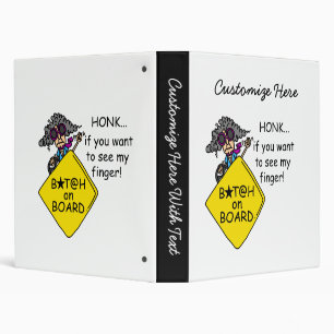 Road Rage Humour Binder