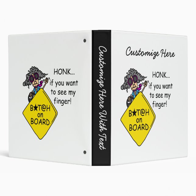 Road Rage Humour Binder (Background)