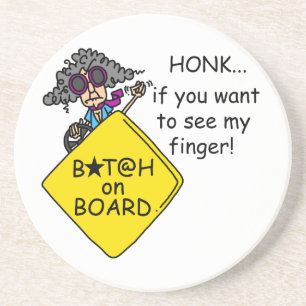Road Rage Humour Coaster