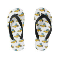 Road roller cartoon illustration