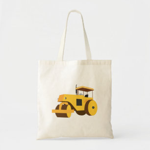 Road Roller Compactor Construction Truck Tote Bag