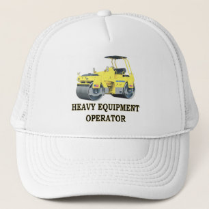 ROAD ROLLER TRUCKER HAT
