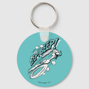 ROAD RUNNER™ BEEP BEEP!™ Halftone Keychain