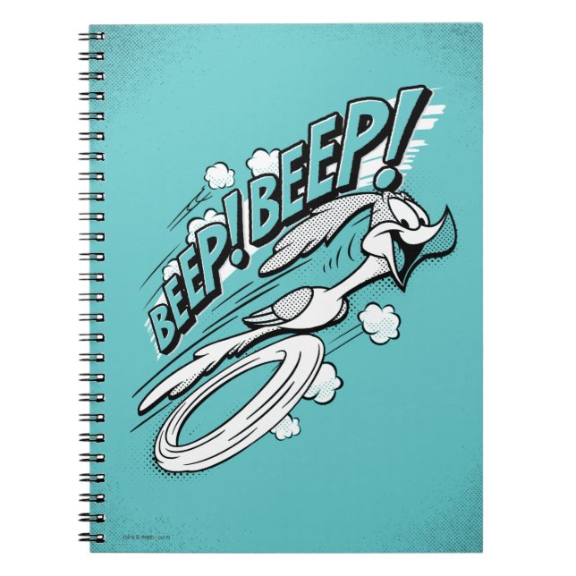 ROAD RUNNER™ BEEP BEEP!™ Halftone Notebook (Front)