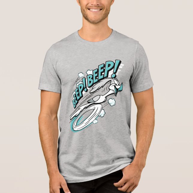 ROAD RUNNER™ BEEP BEEP!™ Halftone Tri-Blend Shirt (Front)