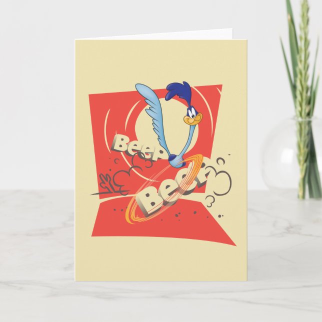 ROAD RUNNER™ BEEP BEEP!™ Sunset Graphic Card (Front)