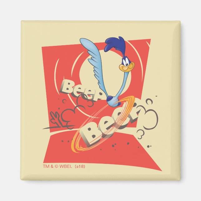 ROAD RUNNER™ BEEP BEEP!™ Sunset Graphic Magnet (Front)