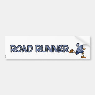 road runner bumper sticker