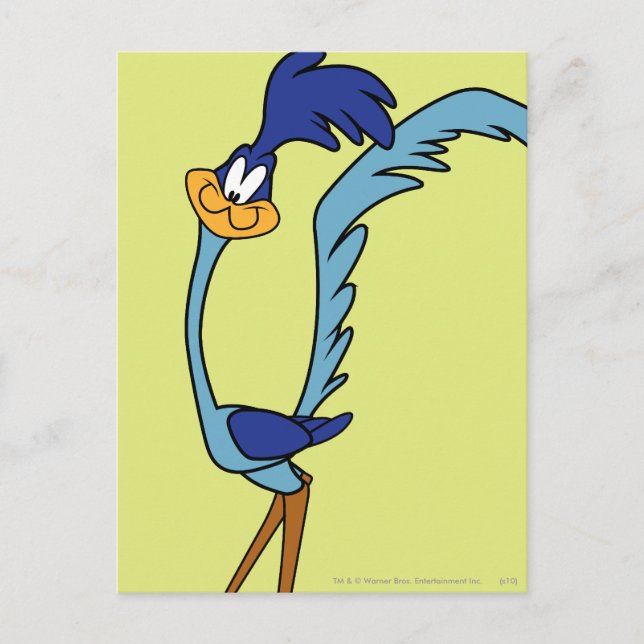 ROAD RUNNER™ Colour Postcard (Front)