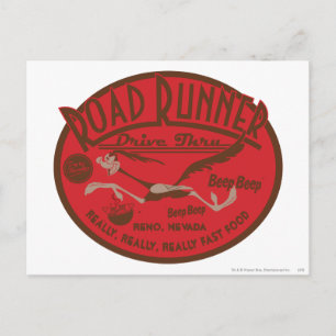 ROAD RUNNER™ Drive Thru 2 Postcard