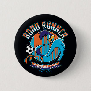 ROAD RUNNER™ Football Club Badge 2 Inch Round Button