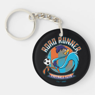 ROAD RUNNER™ Football Club Badge Keychain