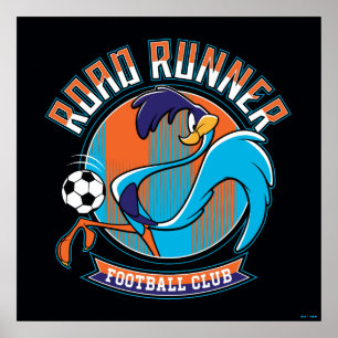 ROAD RUNNER™ Football Club Badge Poster
