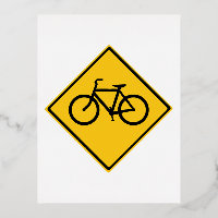 Road Sign Bicycle
