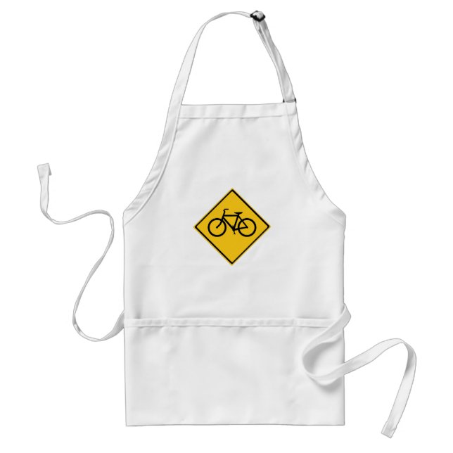 Road Sign Bicycle Standard Apron (Front)