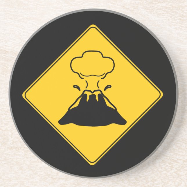Road Sign- Volcano Coaster (Front)