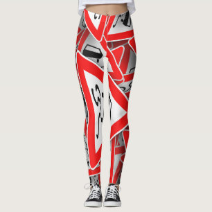 ROAD SIGNS 2 LEGGINGS