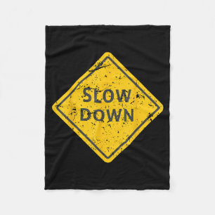 Road Signs Funny Traffic Signs Halloween Costume Fleece Blanket