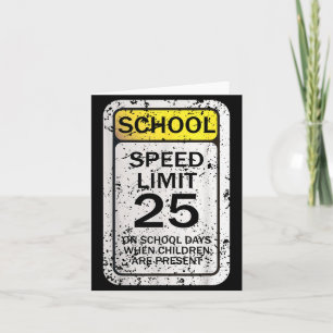 Road Signs Funny Traffic Signs Halloween Costume P Card