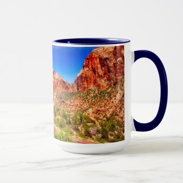 Road Through Zion National Park Mug (Right)