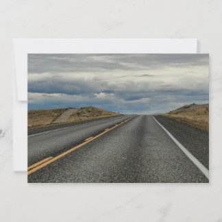 road to adventure invitation