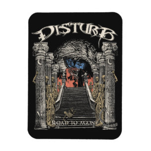 Road to Agony - Retro MetalCore Design Magnet