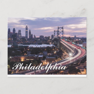 "Road to Brotherly Love" postcard