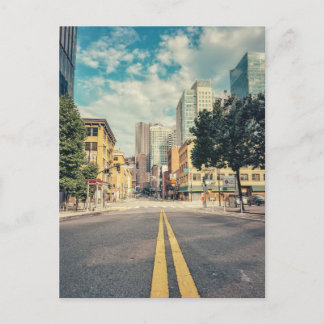 Road to Downtown San Francisco Postcard