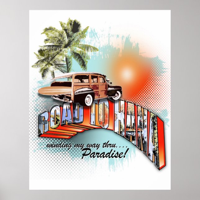 road to hana poster (Front)