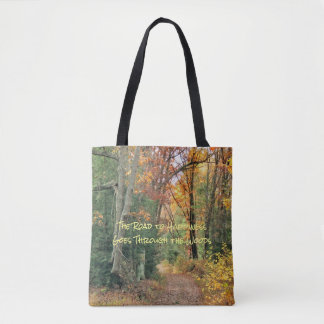 Road to Happiness Tote Bag