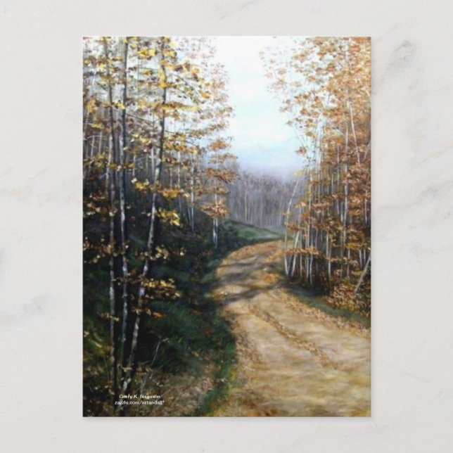 ROAD TO LEXINGTON  POSTCARD (Front)