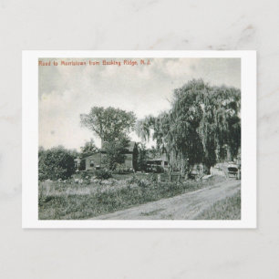 Road to Morristown, New Jersey Vintage Postcard