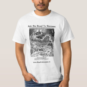 ROAD TO SUCCESS Famous Motivational T-Shirt