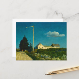 Road to the Jones House by Newell Convers Wyeth Postcard