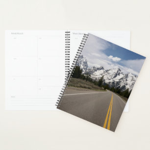 Road to the Teton Mountain Range Planner