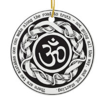 Road to Truth Devanagari Om Symbol