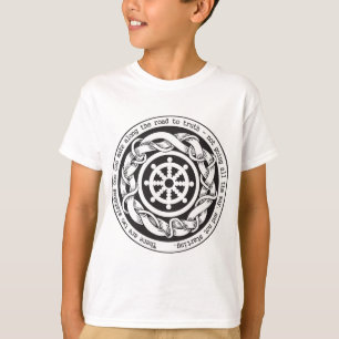 Road to Truth Dharma Wheel T-Shirt