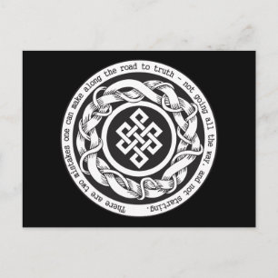 Road to Truth Endless Knot Postcard