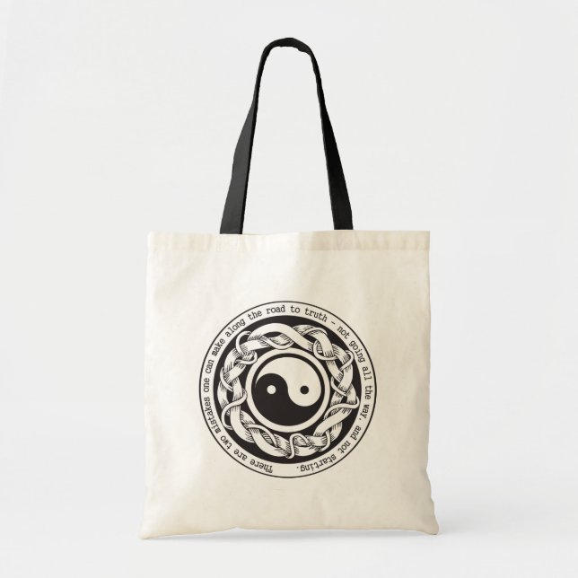 Road to Truth Yin Yang Tote Bag (Front)