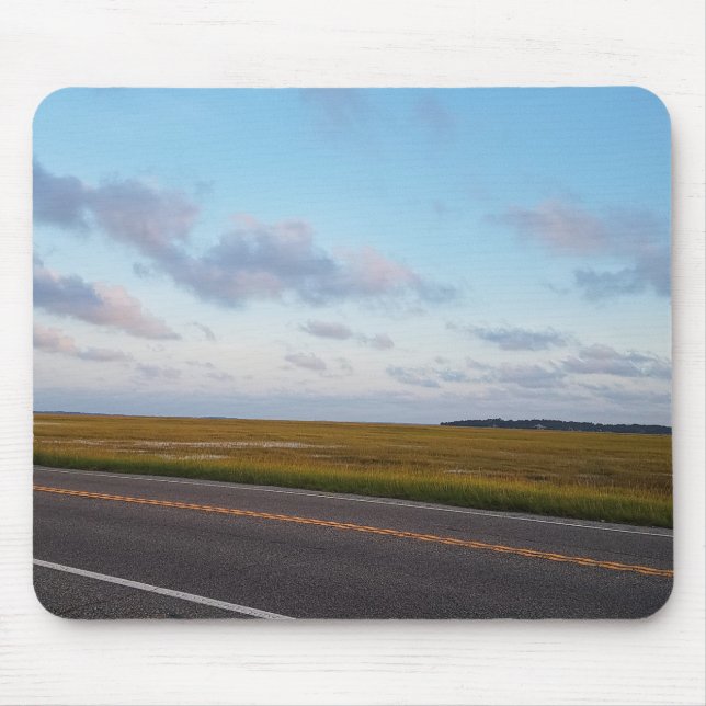 road to tybee mousepad (Front)