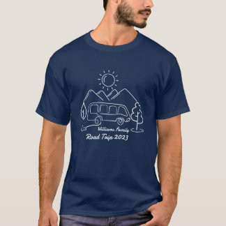 Road Trip - add family name T-Shirt