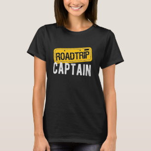 Road Trip Captain Family Vacation Travel Family Ma T-Shirt